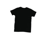 T-shirt nera con scritta fucsia - Wolli®