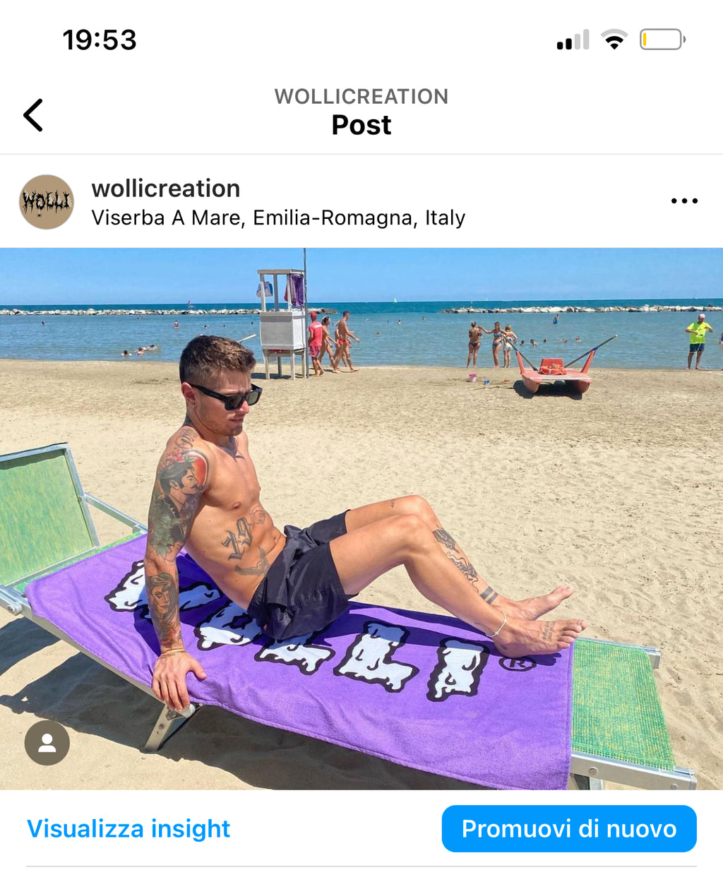 Telo mare Lilla - Wolli®