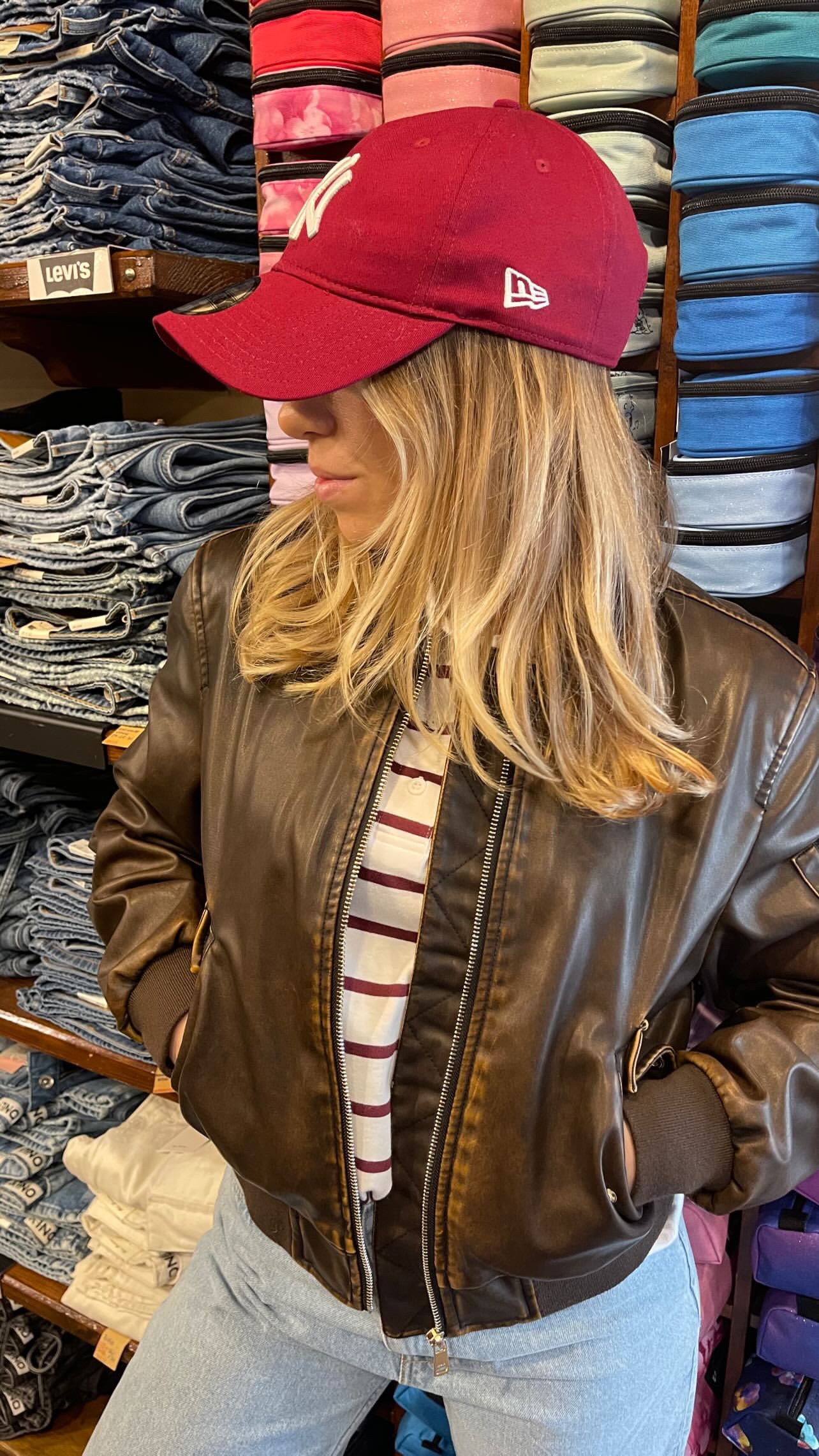 Bomber eco-pelle Only