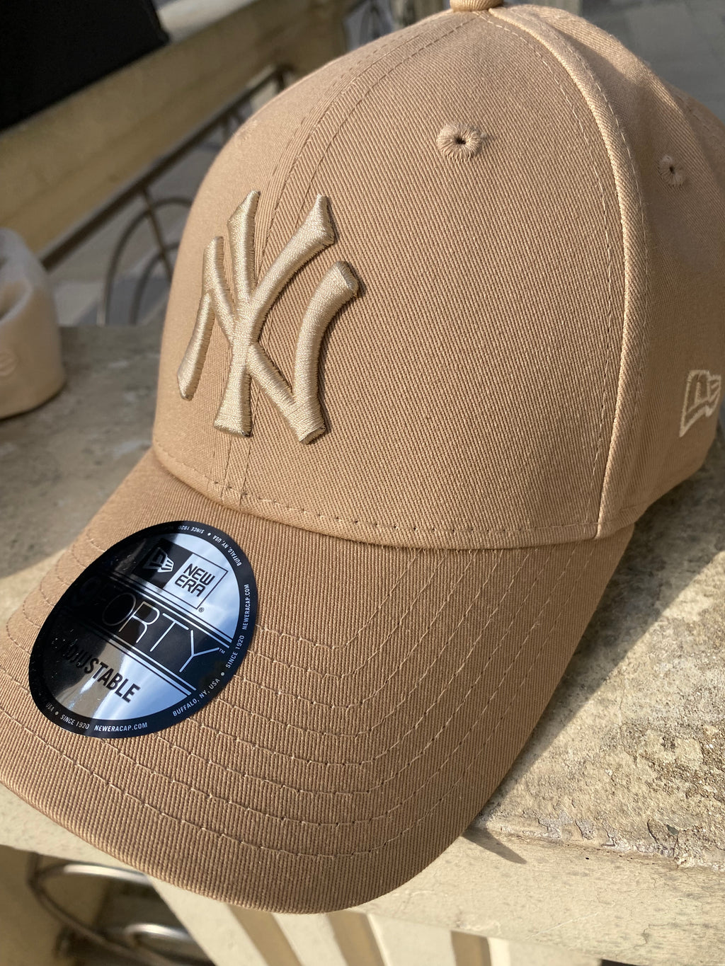 Cappellino da baseball New Era Caramello