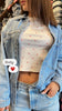 T-shirt Only cuori