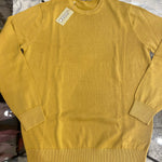Maglioncino in filo di Filo di Cotone GIALLO STONE WASH