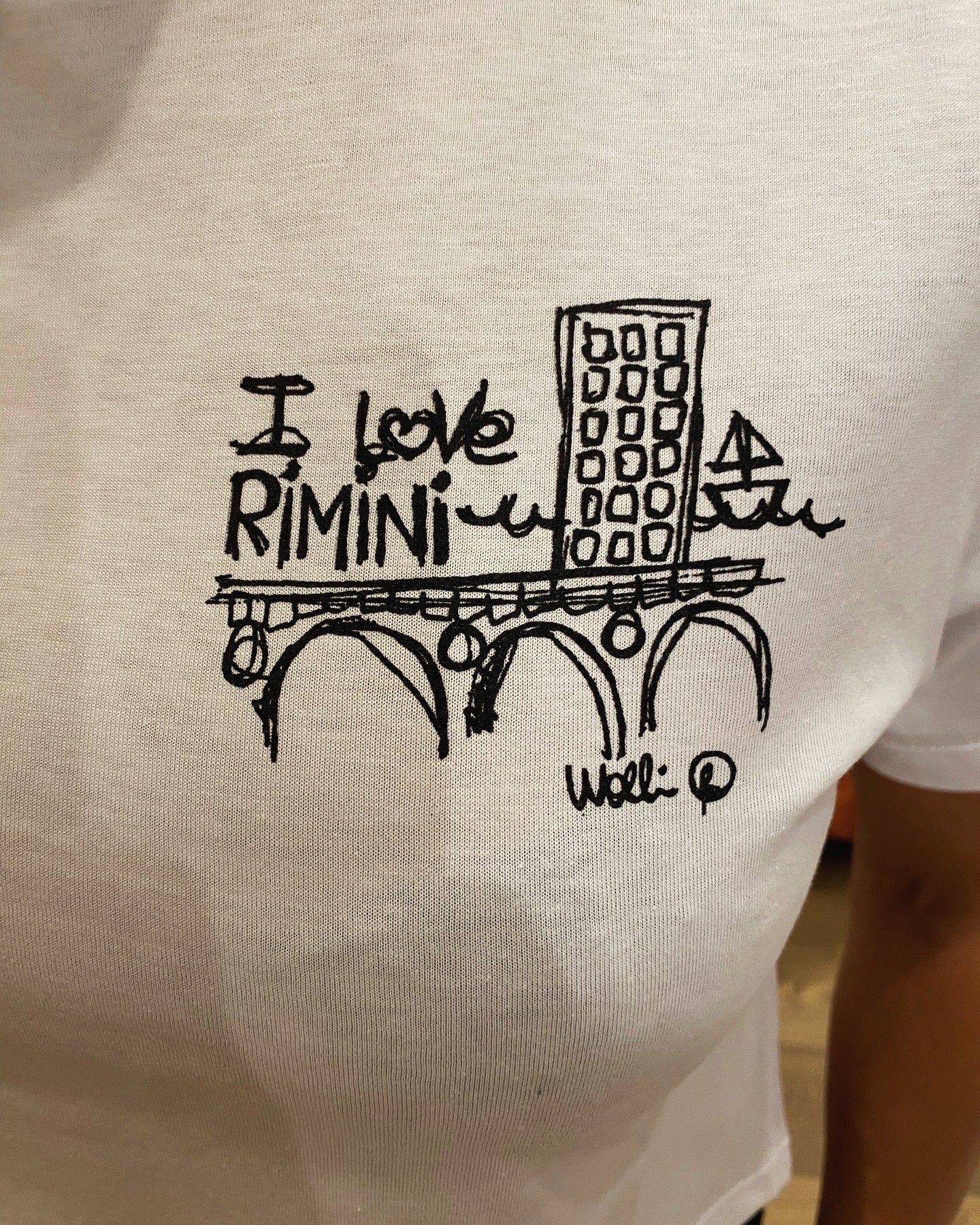 T-shirt donna I Love❤️ Rimini - Wolli®