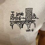 T-shirt donna I Love❤️ Rimini - Wolli®