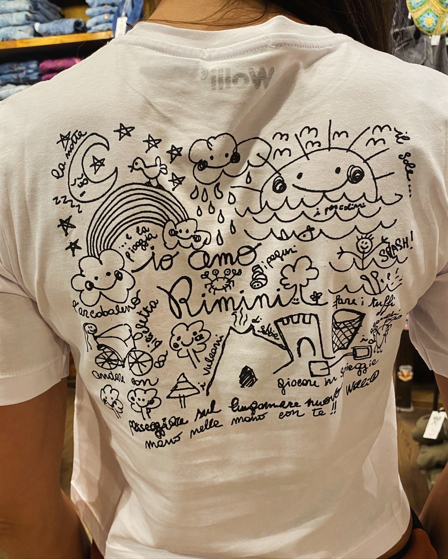 T-shirt donna I Love❤️ Rimini - Wolli®