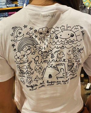 T-shirt donna I Love❤️ Rimini - Wolli®