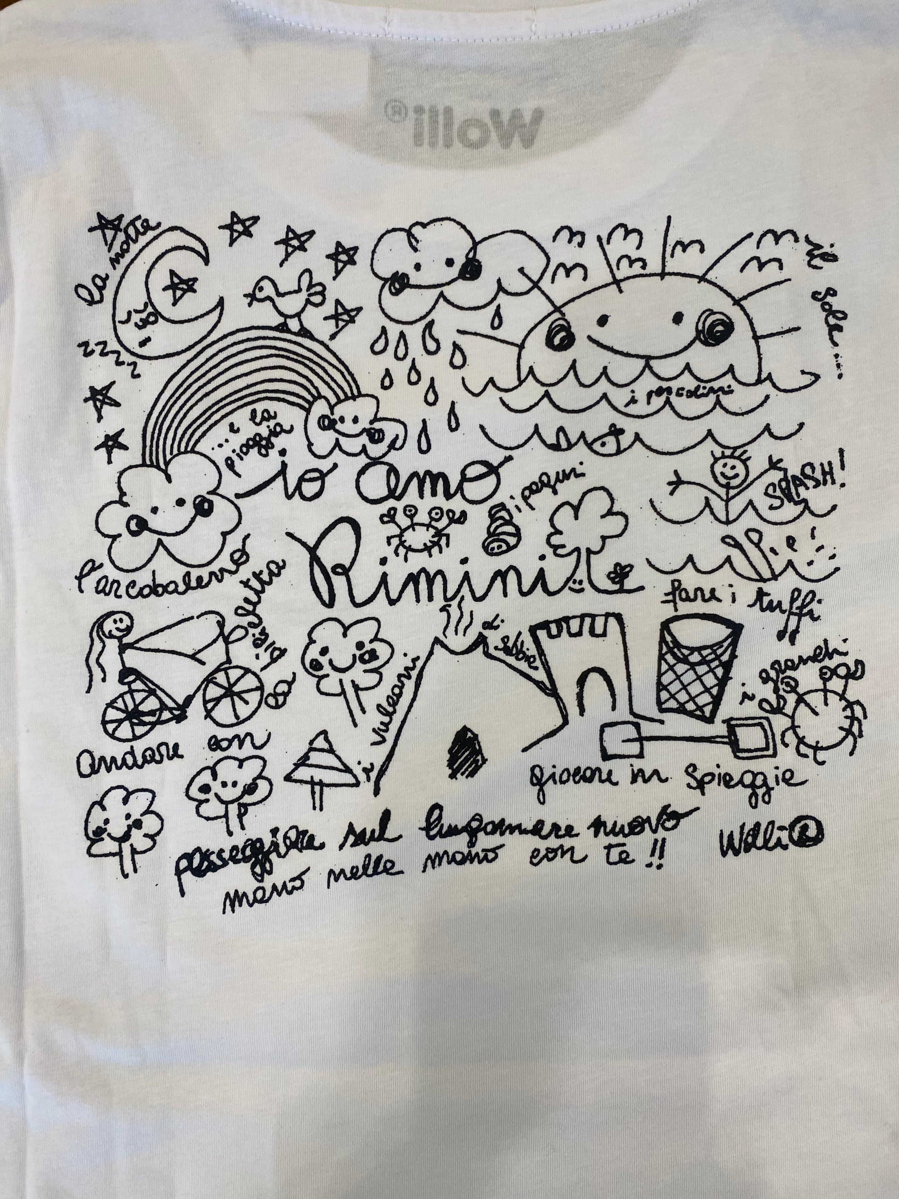 T-shirt donna I Love❤️ Rimini - Wolli®