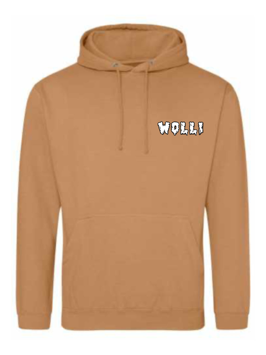 Felpa cappuccio caramel latte - Wolli®