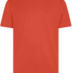 T-shirt basica neutra MARSALA RED