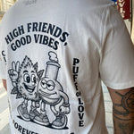 T shirt gangia+bong unisex
