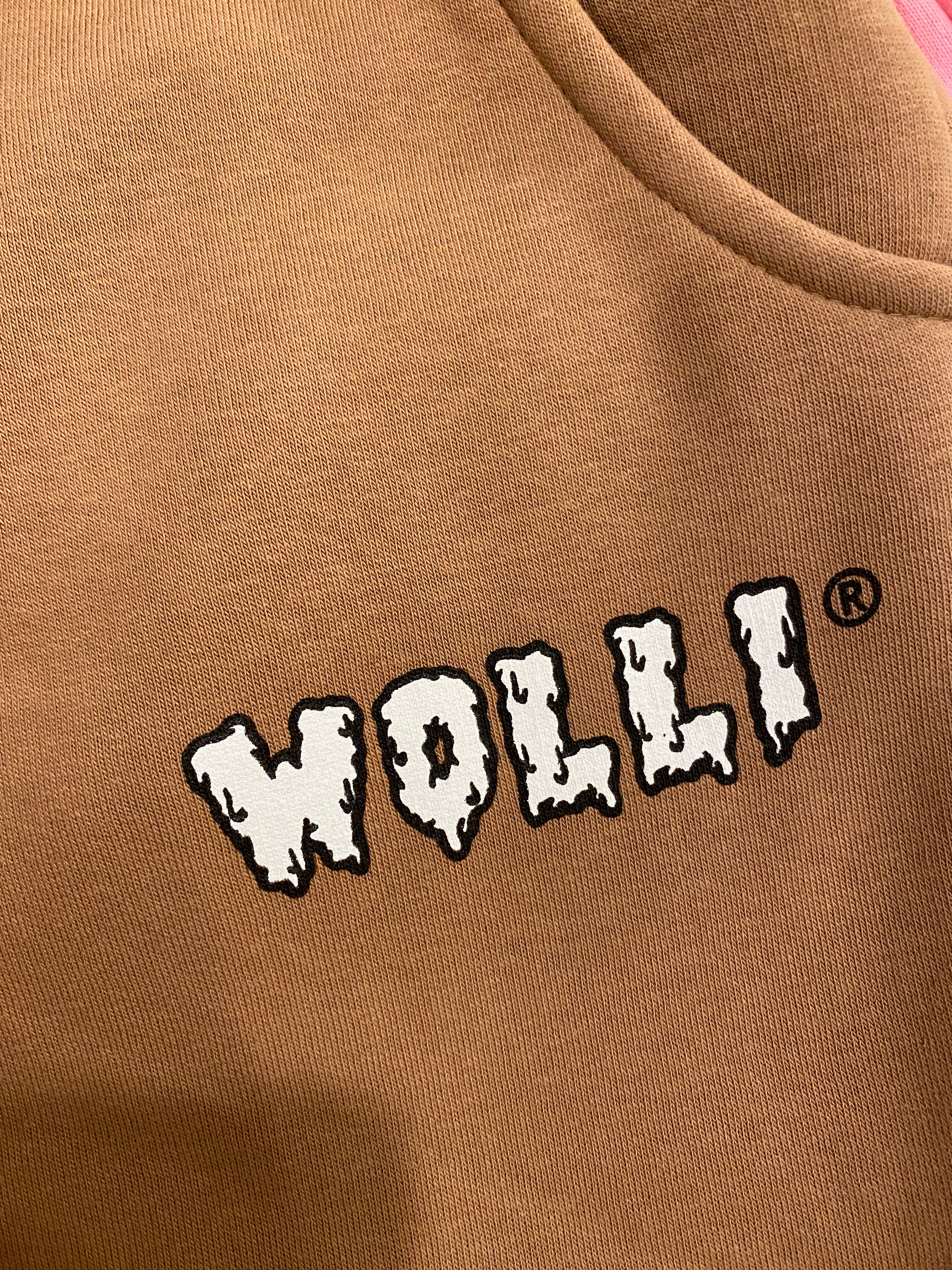 Pantalone tuta felpato cammello - Wolli®