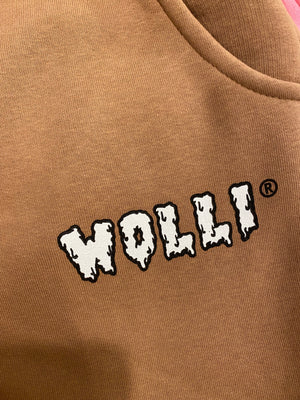 Pantalone tuta felpato cammello - Wolli®