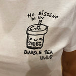 T-shirt donna ho bisogno di un Bubble-Tea - Wolli®