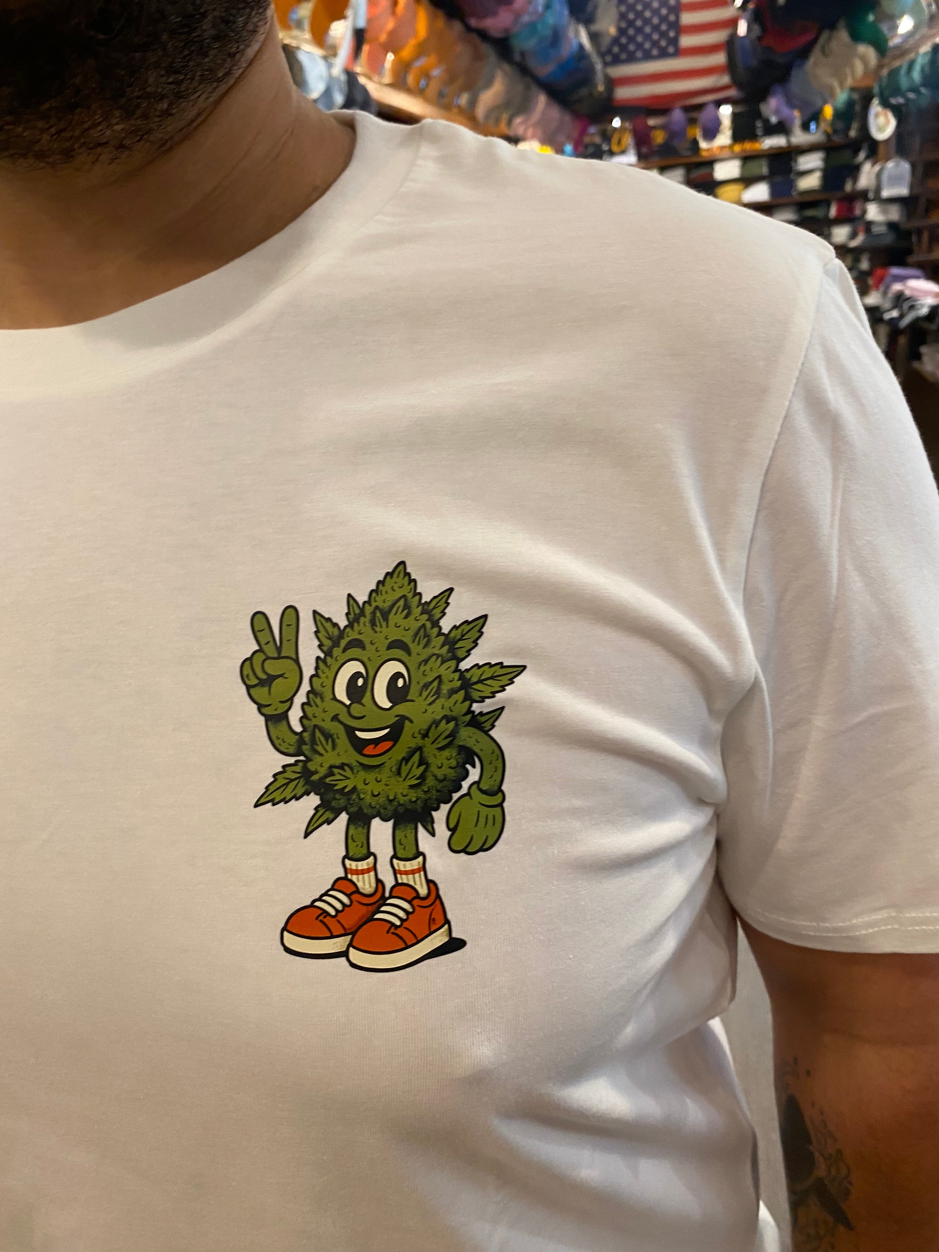 T shirt gangia+bong unisex