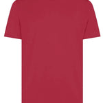 T-shirt basica neutra ROSSO CARDINALE