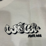 T shirt bianca collab @ Pluto - Wolli®