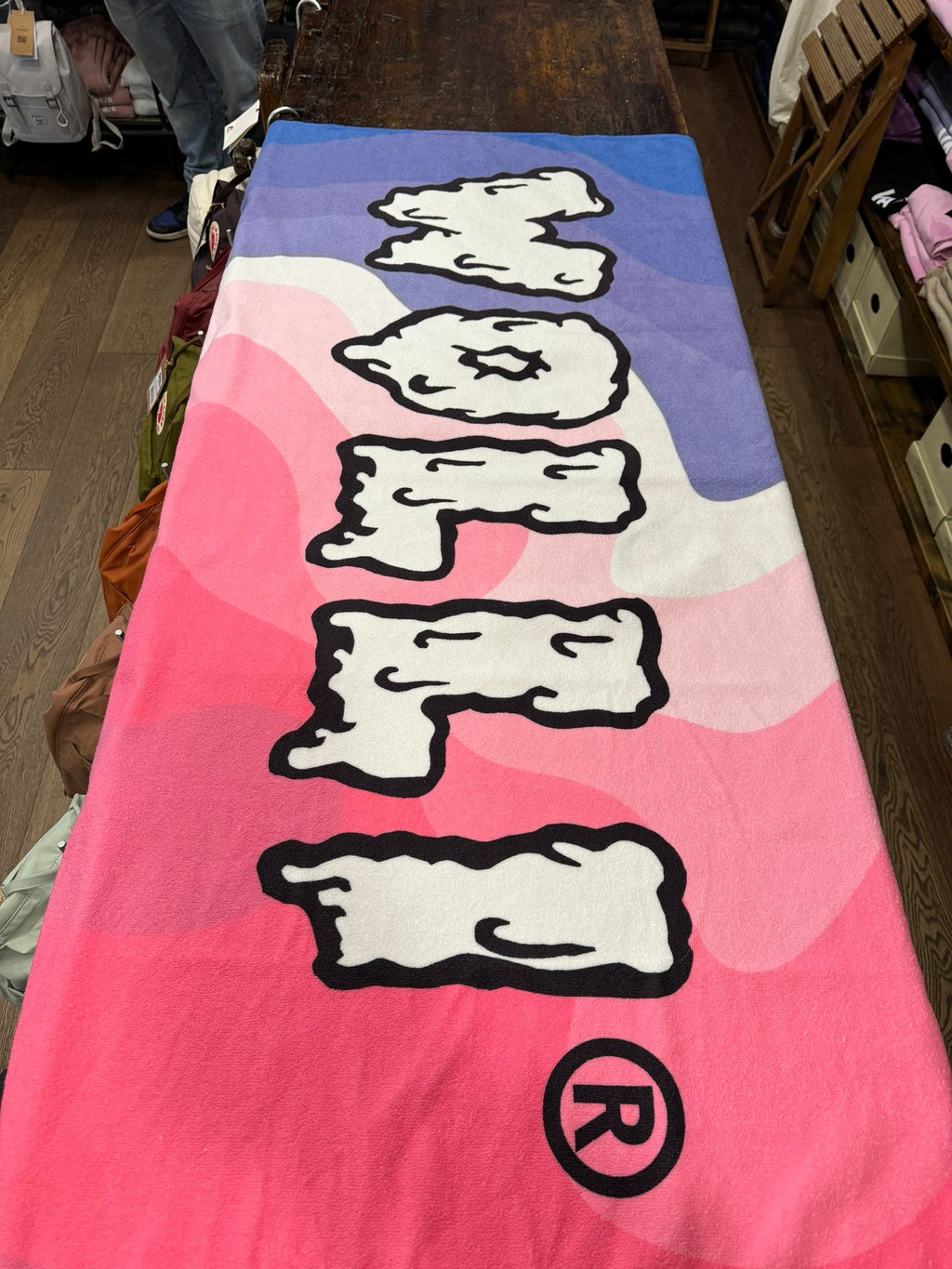 Telo mare onde FUXIA - Wolli®