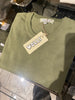 Maglioncino in filo di Filo di Cotone verde SENZA SCOLORITURA
