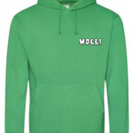 Felpa cappuccio verde bandiera - Wolli®
