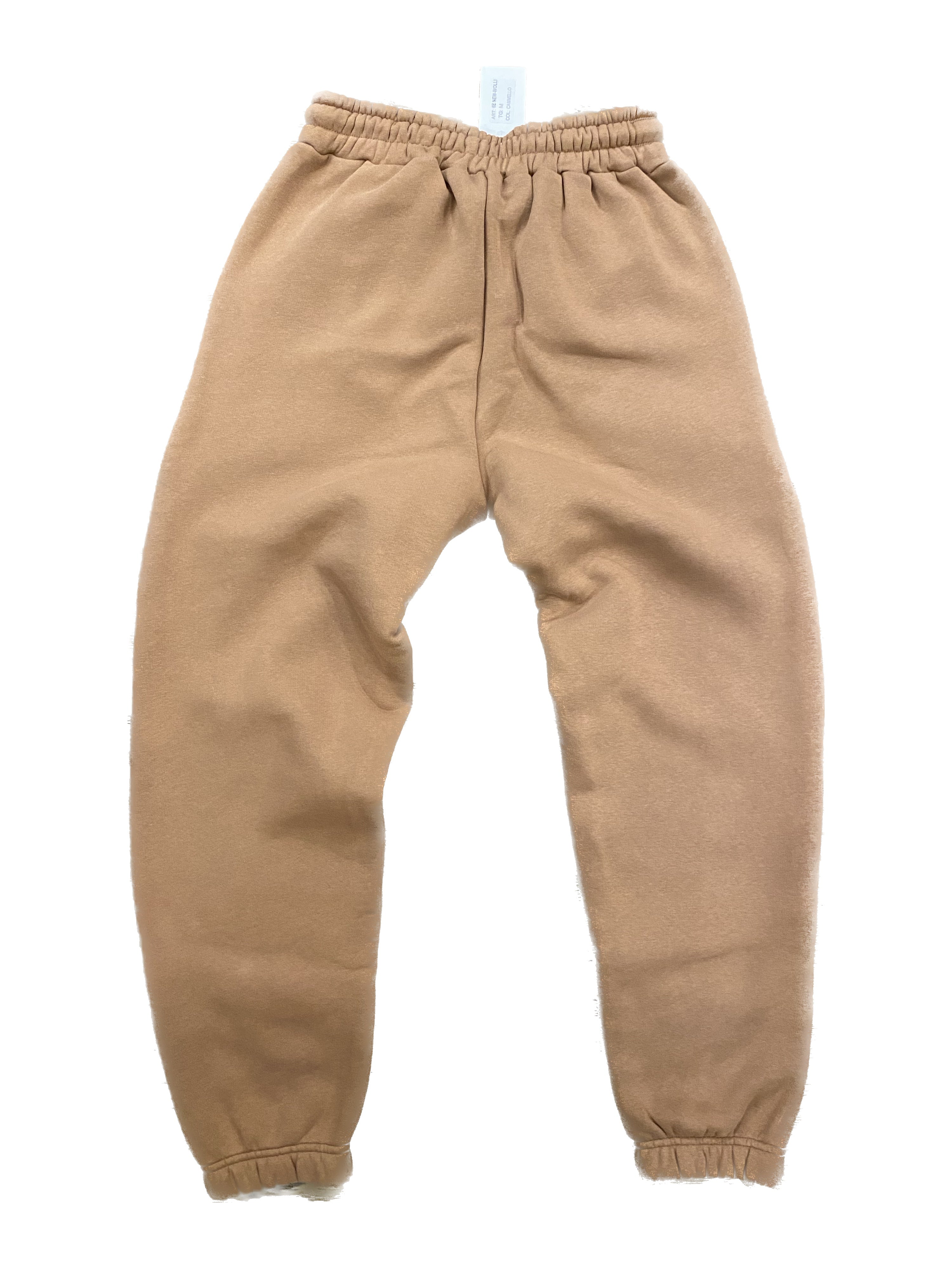 Pantalone tuta felpato cammello - Wolli®
