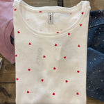T-shirt Only cuori