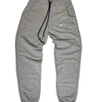 Pantalone tuta sgarzato grigio mélange - Wolli®