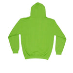 Felpa cappuccio verde prato - Wolli®