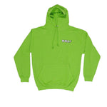 Felpa cappuccio verde prato - Wolli®