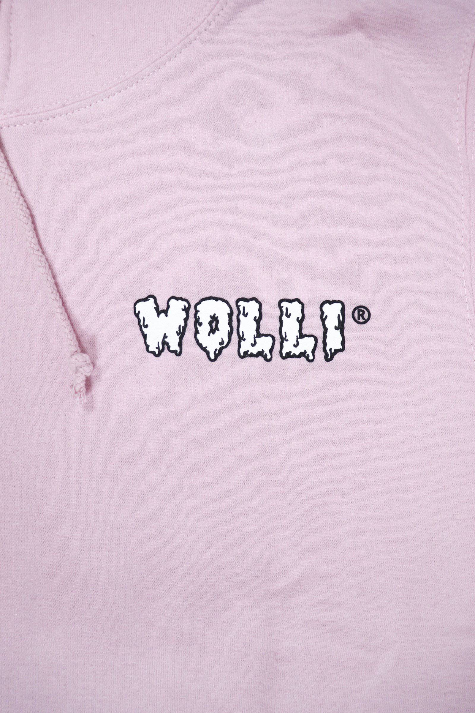 Felpa cappuccio rosa baby - Wolli®