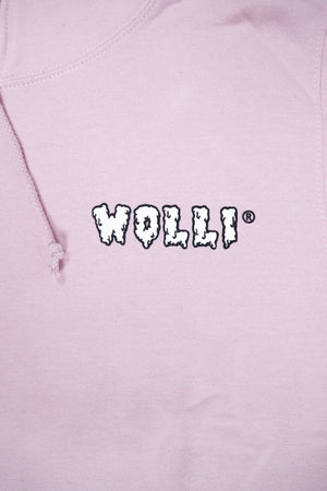 Felpa cappuccio rosa baby - Wolli®