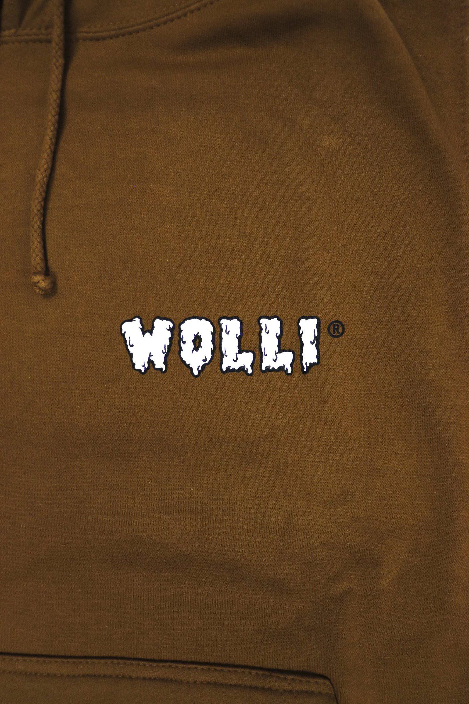 Felpa cappuccio caramello - Wolli®