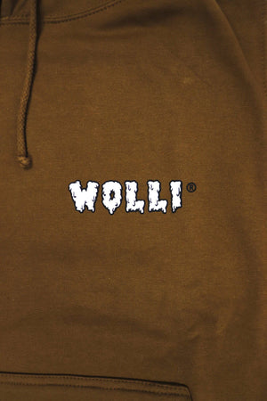 Felpa cappuccio caramello - Wolli®
