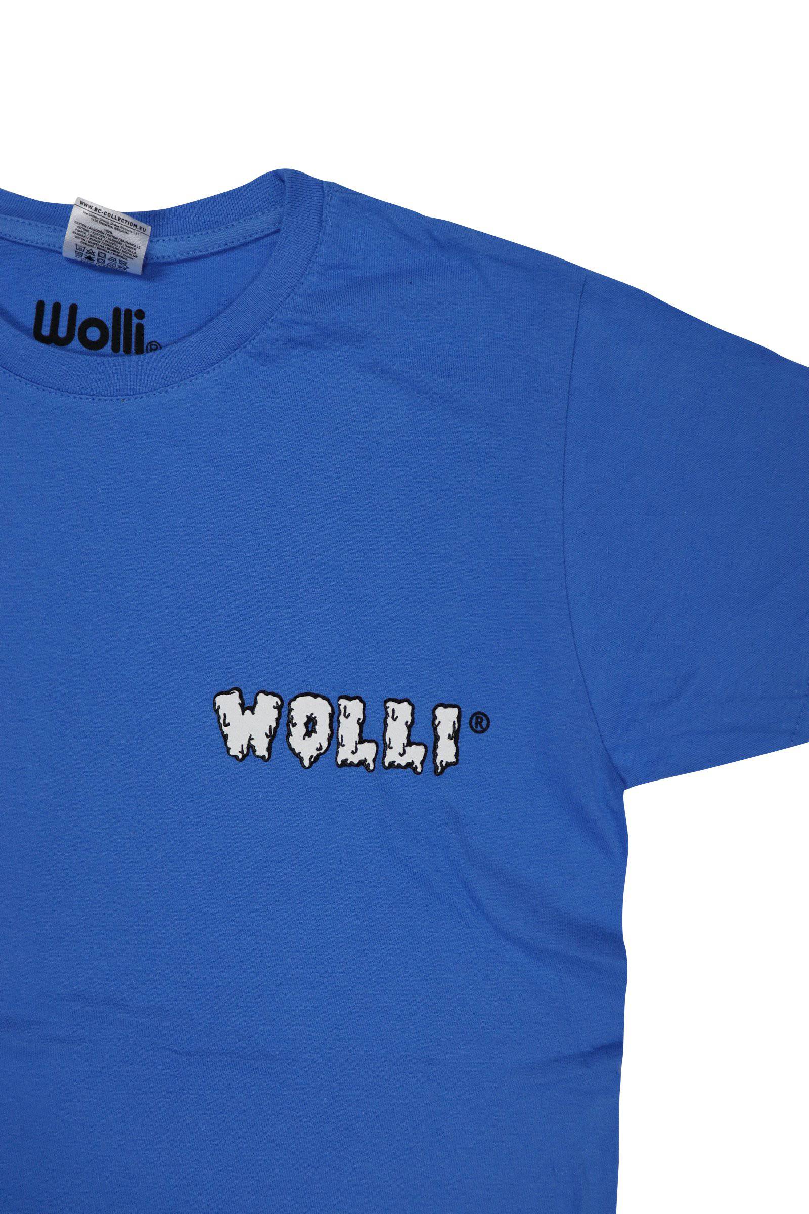T-shirt celeste scuro - Wolli®