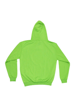 Felpa cappuccio verde fluo - Wolli®