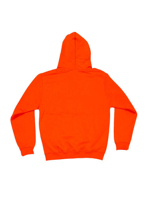 Felpa cappuccio arancio fluo - Wolli®