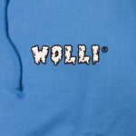 Felpa cappuccio azzurro scuro - Wolli®