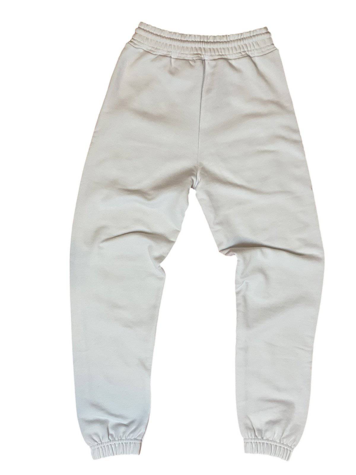Pantalone tuta sgarzato bianco - Wolli®