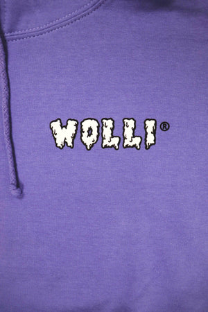 Felpa cappuccio lilla freddo - Wolli®