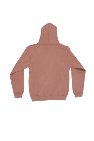 Felpa cappuccio rosa antico - Wolli®
