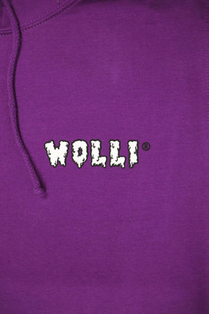 Felpa cappuccio magenta - Wolli®