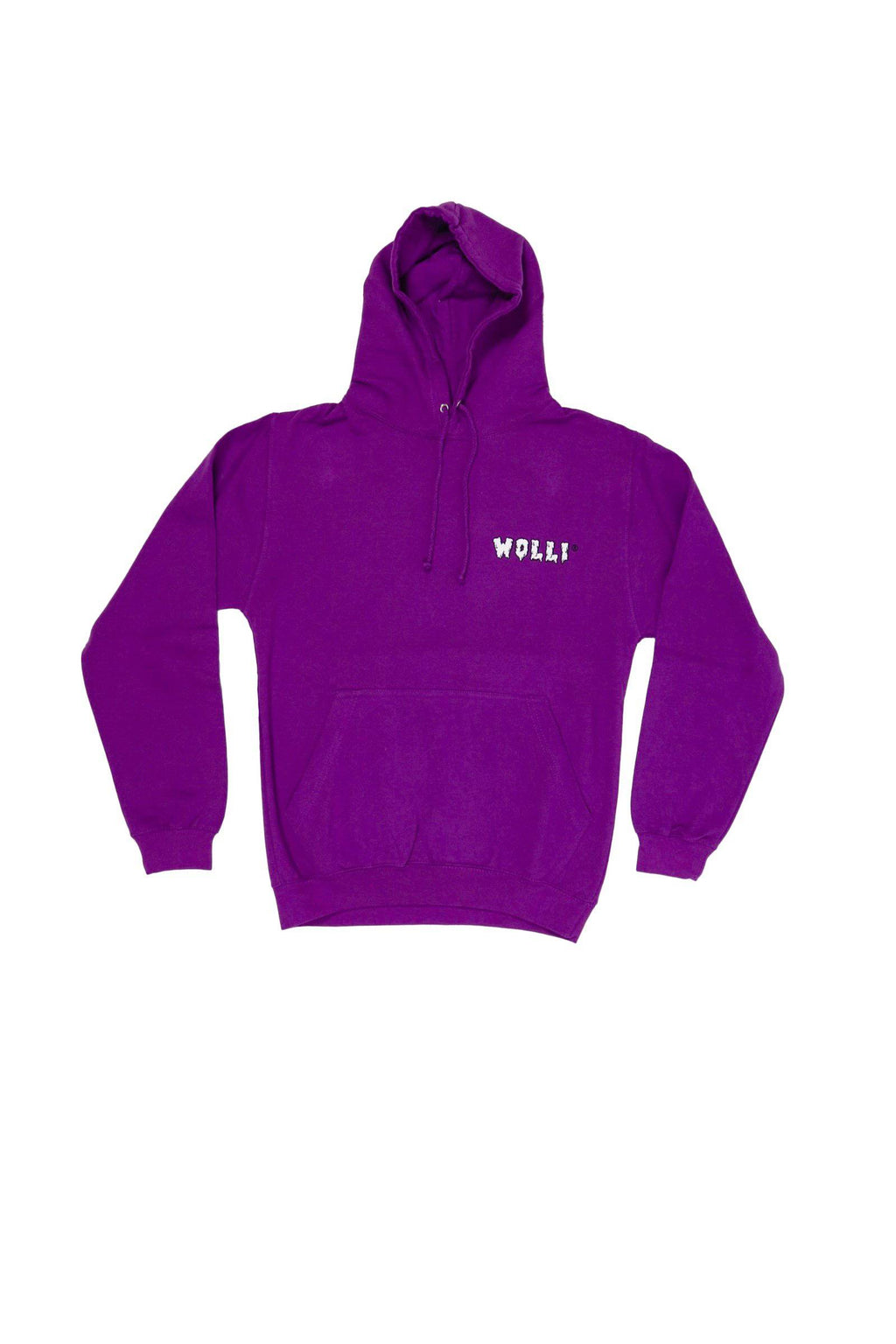 Felpa cappuccio magenta - Wolli®