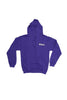 Felpa cappuccio viola scurissimo - Wolli®