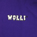 Felpa cappuccio viola scurissimo - Wolli®