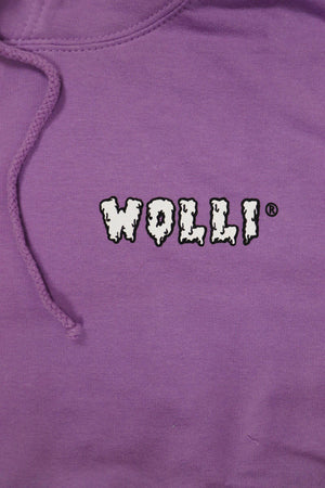 Felpa cappuccio lilla caldo - Wolli®