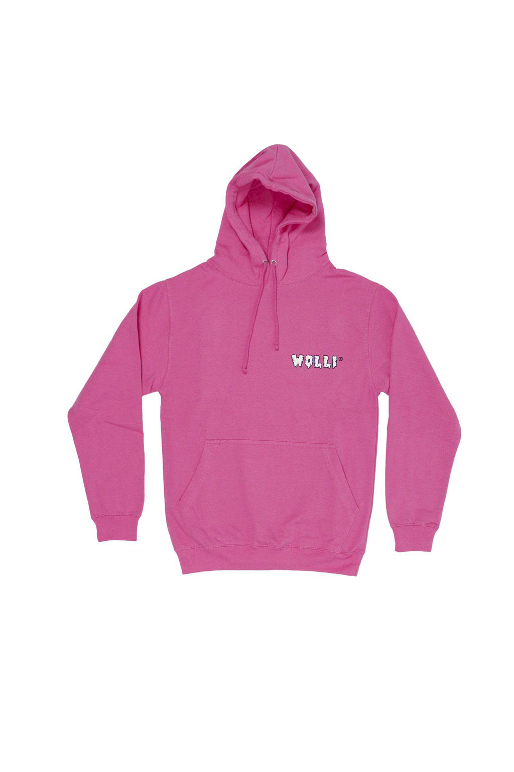 Felpa cappuccio fucsia chiaro - Wolli®