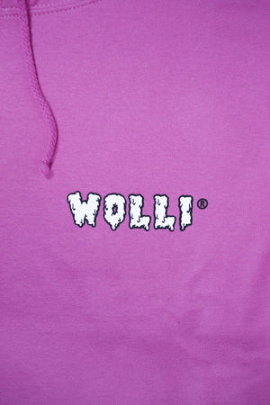 Felpa cappuccio fucsia chiaro - Wolli®