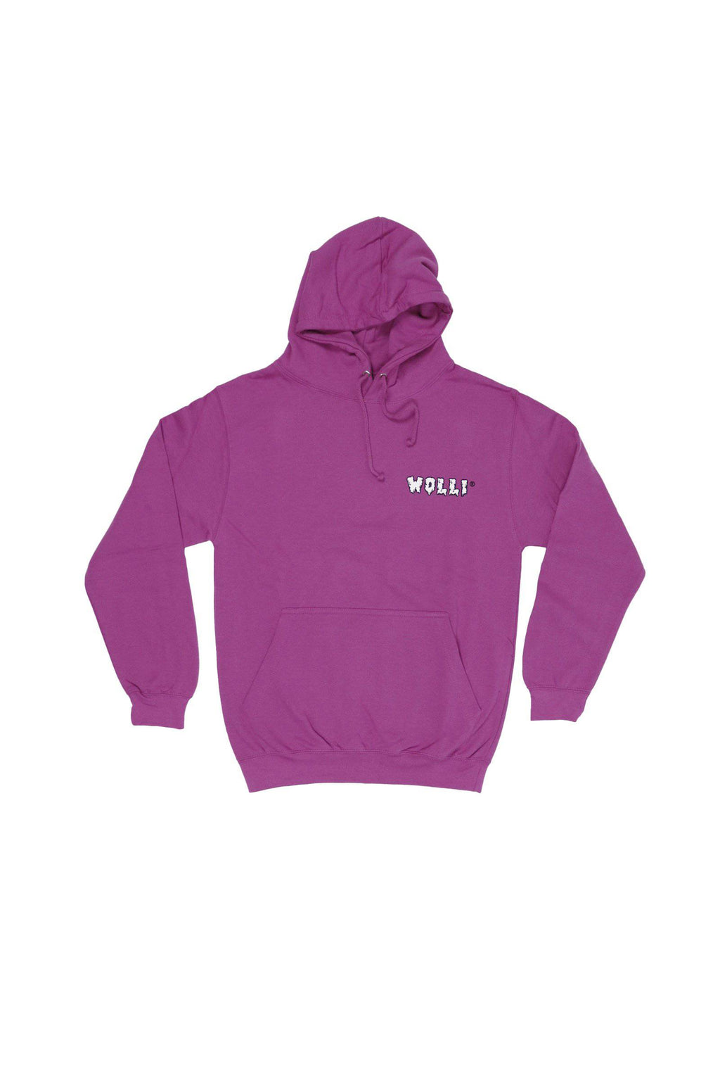 Felpa cappuccio fucsia scuro - Wolli®