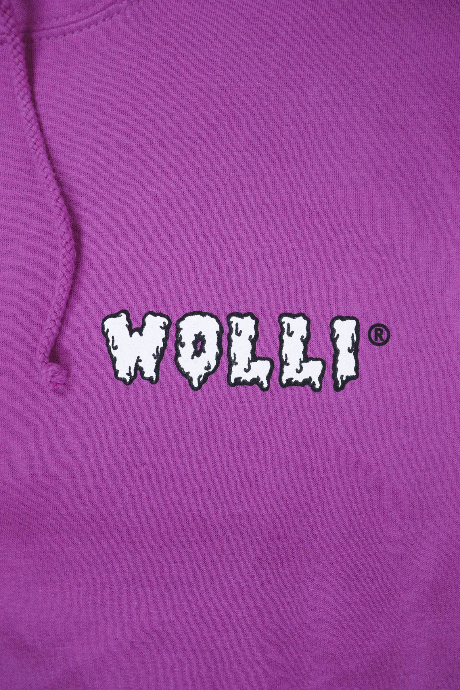 Felpa cappuccio fucsia scuro - Wolli®