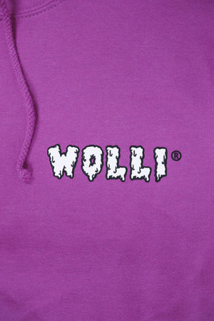 Felpa cappuccio fucsia scuro - Wolli®