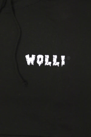 Felpa cappuccio nero - Wolli®